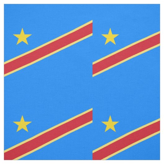 Kongo-Flagge Stoff (Muster)