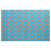 Kongo-Flagge Stoff (Fat Quarter (45,7 x 55,9 cm))