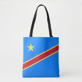 Kongo-Flagge Tasche (Vorderseite)