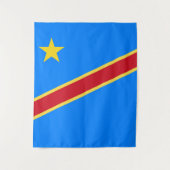 Kongo-Flagge Wandteppich (Vorderseite)