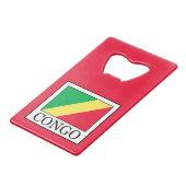 Kongo Geldbeutel Flaschenöffner (Rückseite Schrägansicht)