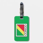Kongo Gepäckanhänger (Rückseite vertikal)
