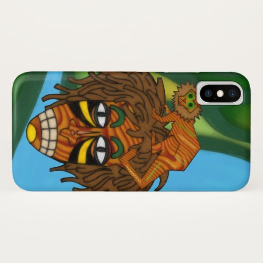 Kongo JoJo Case-Mate iPhone Hülle (Rückseite (Horizontal))