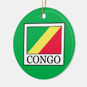 Kongo Keramik Ornament (Links)