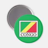 Kongo Magnet (Vorderseite/Rückseite)