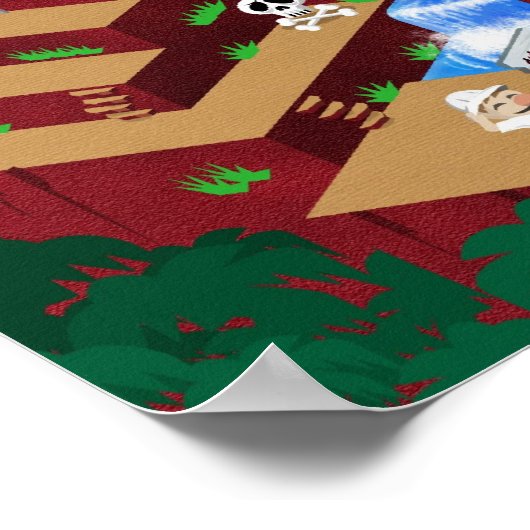 Kongo Maze Poster (Ecke)