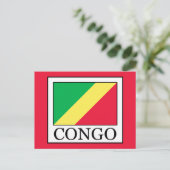 Kongo Postkarte (Stehend Vorderseite)