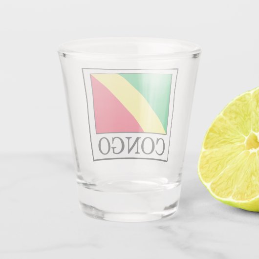 Kongo Schnapsglas (Rückseite)