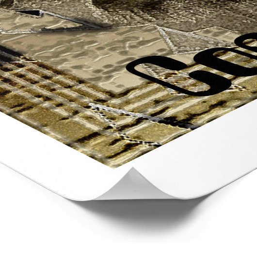 Kongo Vouge Poster (Ecke)