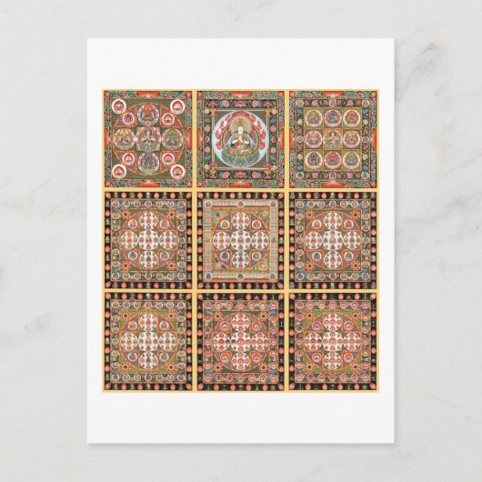 Kongokai Mandala Postkarte (Vorderseite)