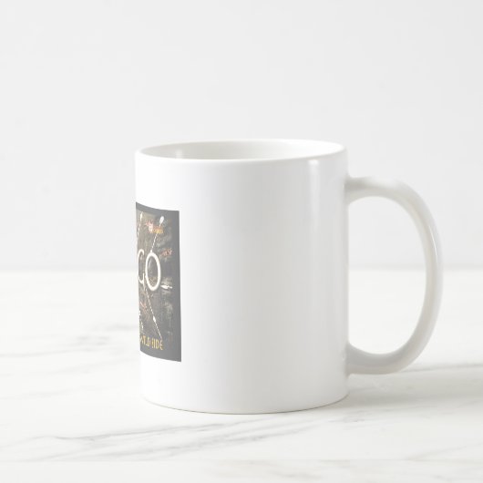 Kongolesisch-themenorientierte Kaffee-Tasse Kaffeetasse (Rechts)