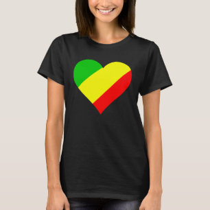 Kongolesische Flagge Herzogin Kongo Liebe Kongo T-Shirt