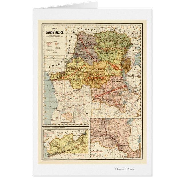 KongoPanorama Karte Kongo (Vorne)