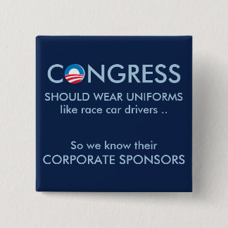 Kongreß benötigt Uniformen Button