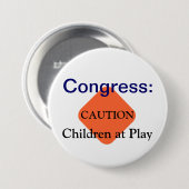 Kongreß Button (Vorne & Hinten)