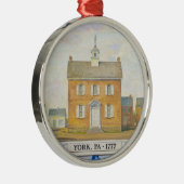 Kongress des Kontinents in York Ornament Aus Metall (Rechts)