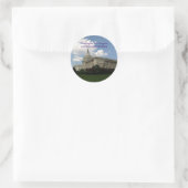 Kongress und Hauptstadt der Vereinten Staaten Runder Aufkleber (Tasche)