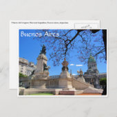 Kongressabgeordnete buenos aires postkarte (Vorne/Hinten)