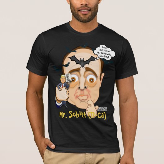 Kongressabgeordneter Adam Schiff - Bubbas Toon T-S T-Shirt (Vorderseite)
