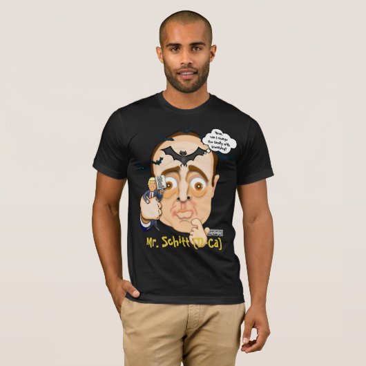 Kongressabgeordneter Adam Schiff - Bubbas Toon T-S T-Shirt (Vorne ganz)