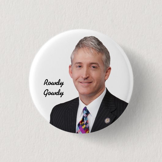 Kongressabgeordnetes Trey Gowdy Button (Vorderseite)