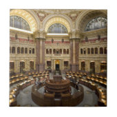 Kongressbibliothek Fliese (Vorderseite)