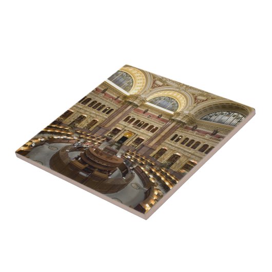 Kongressbibliothek Fliese (Seite)