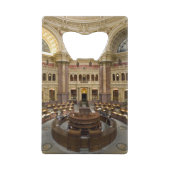 Kongressbibliothek Geldbeutel Flaschenöffner (Rückseite)