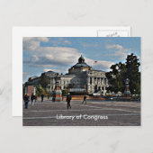 Kongressbibliothek in Mosaik Postkarte (Vorne/Hinten)