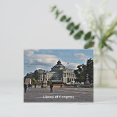 Kongressbibliothek in Mosaik Postkarte (Stehend Vorderseite)