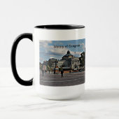 Kongressbibliothek in Mosaik Tasse (Links)