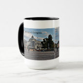 Kongressbibliothek in Mosaik Tasse (Vorderseite Links)