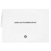 Kongressbibliothek in Mosaikmusterkarte (Rückseite Horizontal)