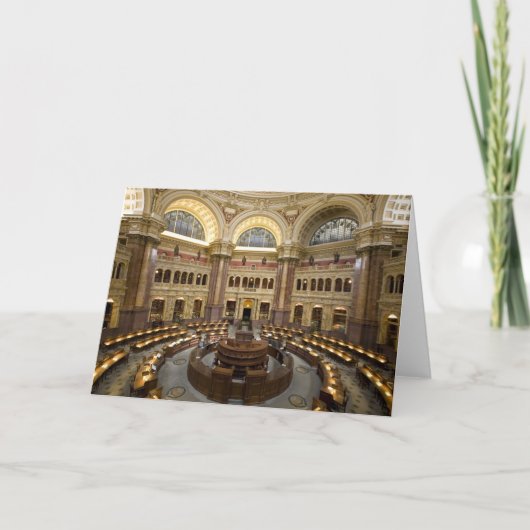 Kongressbibliothek Karte (Vorderseite)