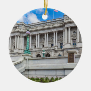 Kongressbibliothek Keramik Ornament