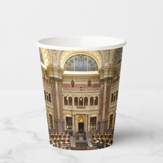 Kongressbibliothek Pappbecher (Links)