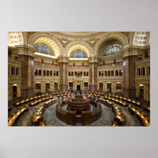 Kongressbibliothek Poster (Vorne)