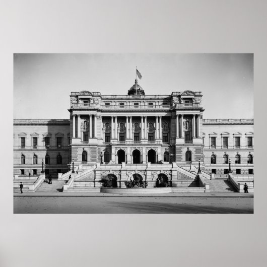 Kongressbibliothek Poster (Vorne)