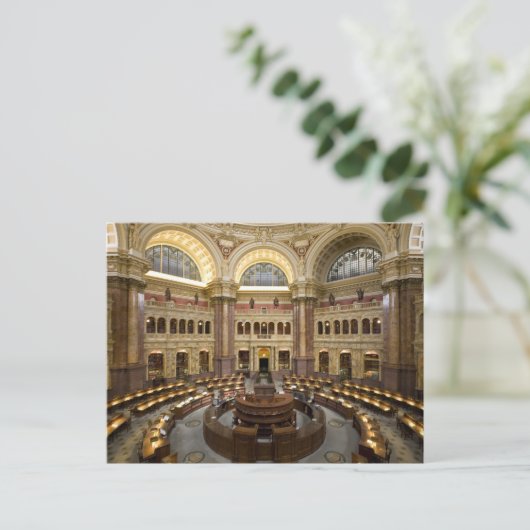 Kongressbibliothek Postkarte (Stehend Vorderseite)