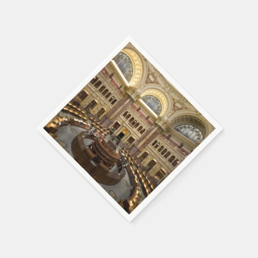 Kongressbibliothek Serviette (Ecke)