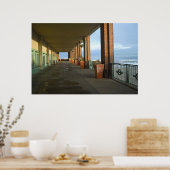 Kongresshalle Walkway Poster (Küche)