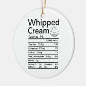 Kongruenz von gepökelter Creme Keramik Ornament (Links)