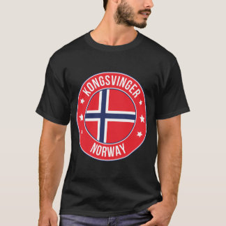 Kongsvinger, Norwegen Stadt T-Shirt