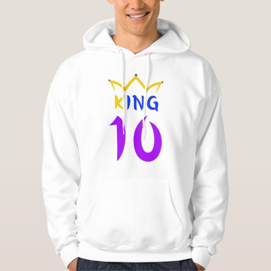 König 10 hoodie (Vorderseite)