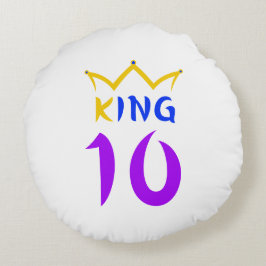 König 10 rundes kissen