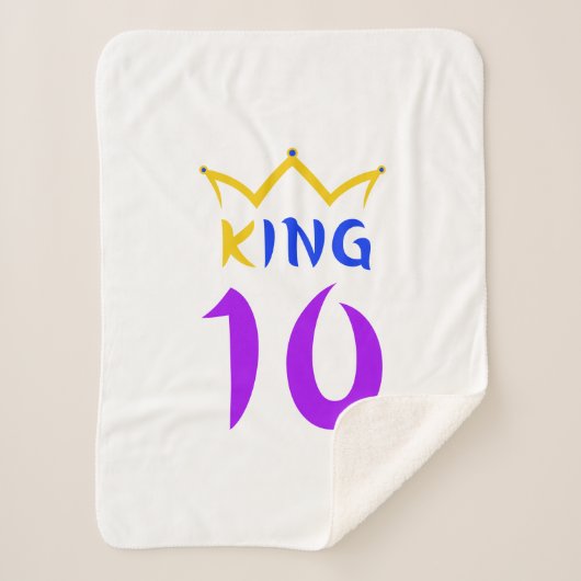 König 10 sherpadecke (Vorderseite)