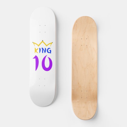 König 10 skateboard (Vorderseite)