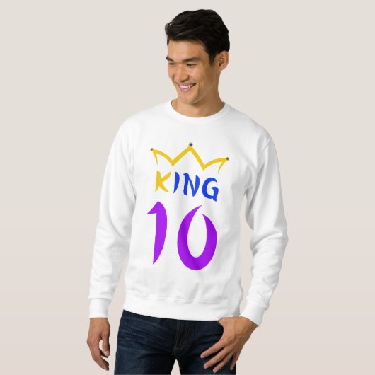 König 10 sweatshirt (Vorne ganz)