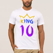 König 10 T-Shirt (Vorderseite)