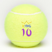 König 10 tennisbälle (Rückseite)